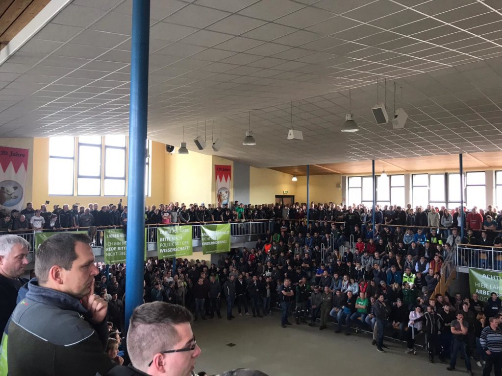 Versammlung der oberfränkischen Landwirte in Bayreuth