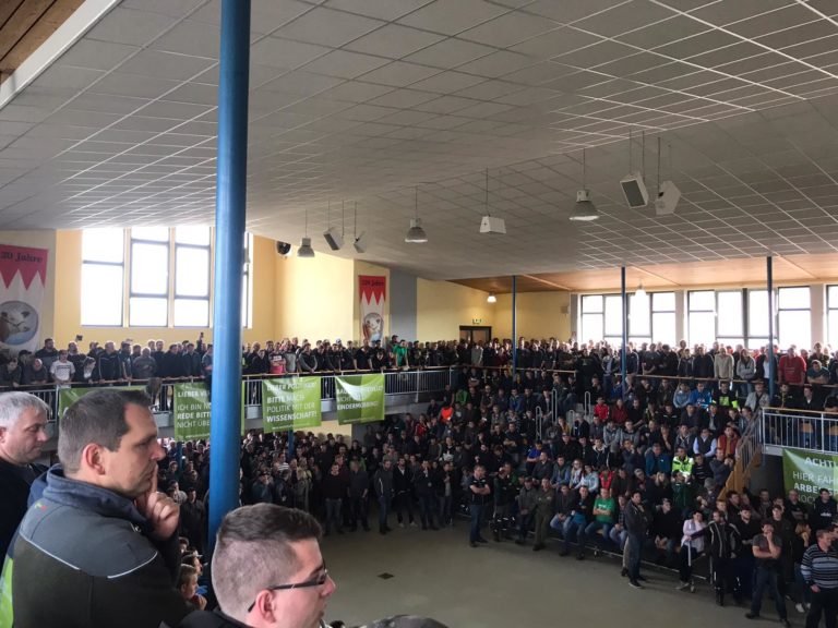 Versammlung der oberfränkischen Landwirte in Bayreuth